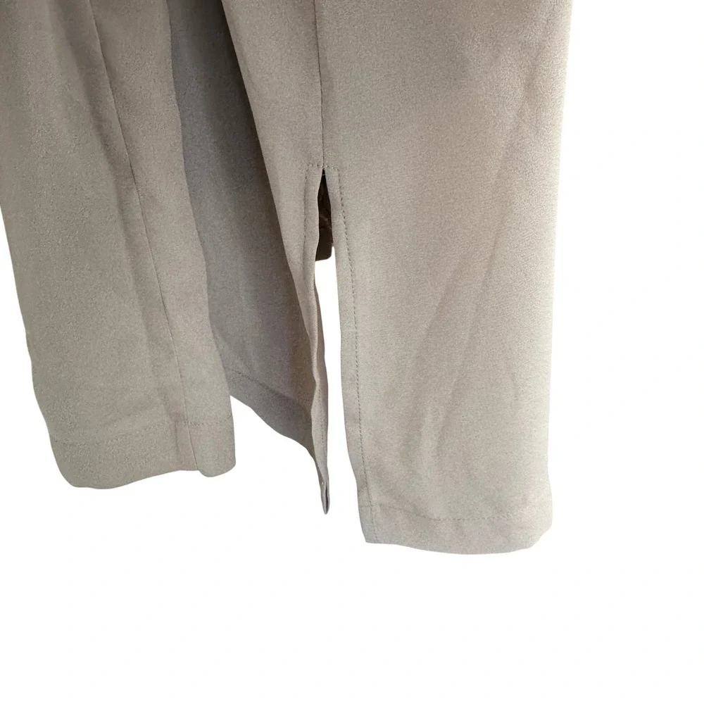 Torrid Trench Jacket Taupe Drape Front Roll Sleeve 3X 22-24 FLAW nwt Classic